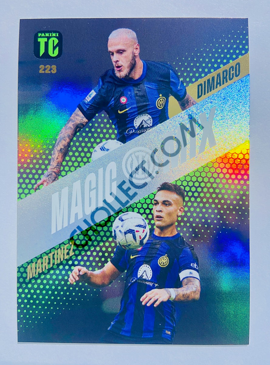 Federico Dimarco / Lautaro Martinez – FC Internationale Milano 2024 Panini Top Class Magic Mix #223