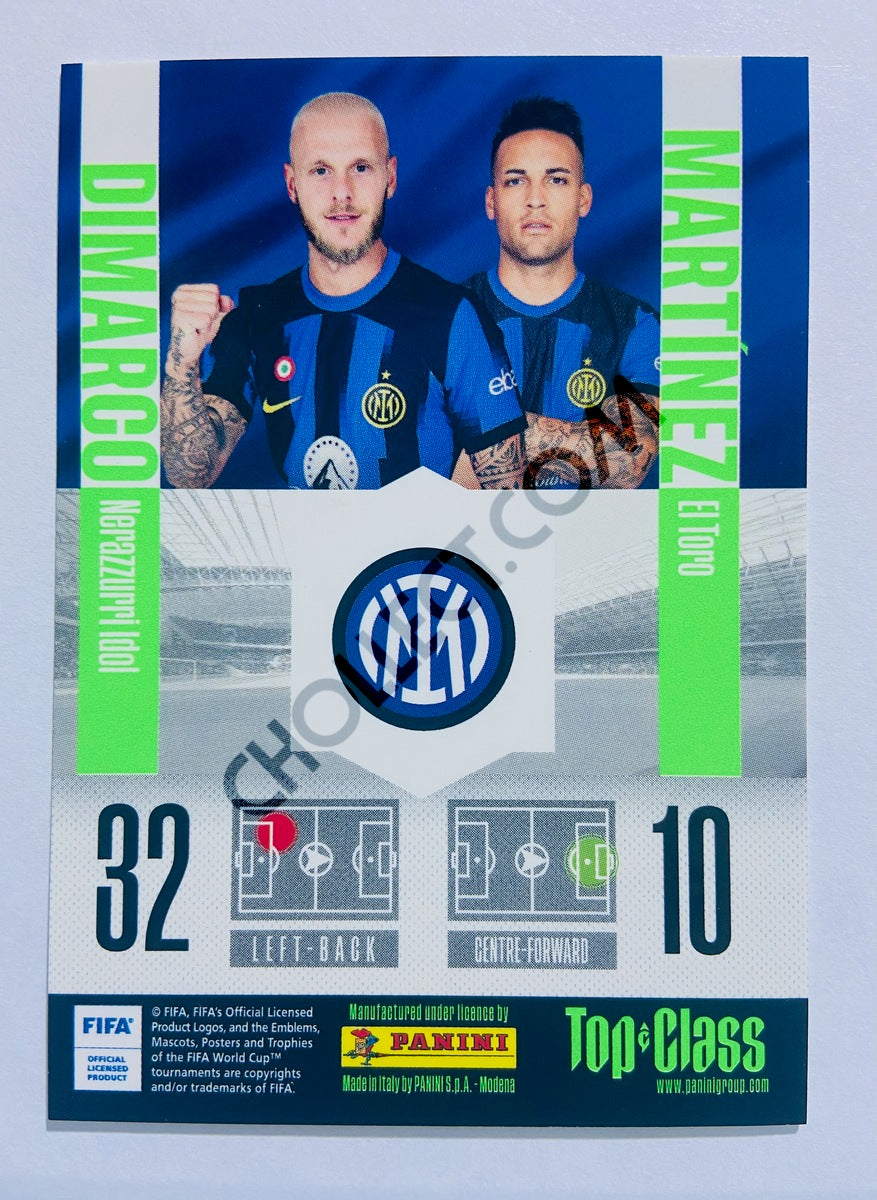 Federico Dimarco / Lautaro Martinez – FC Internationale Milano 2024 Panini Top Class Magic Mix #223