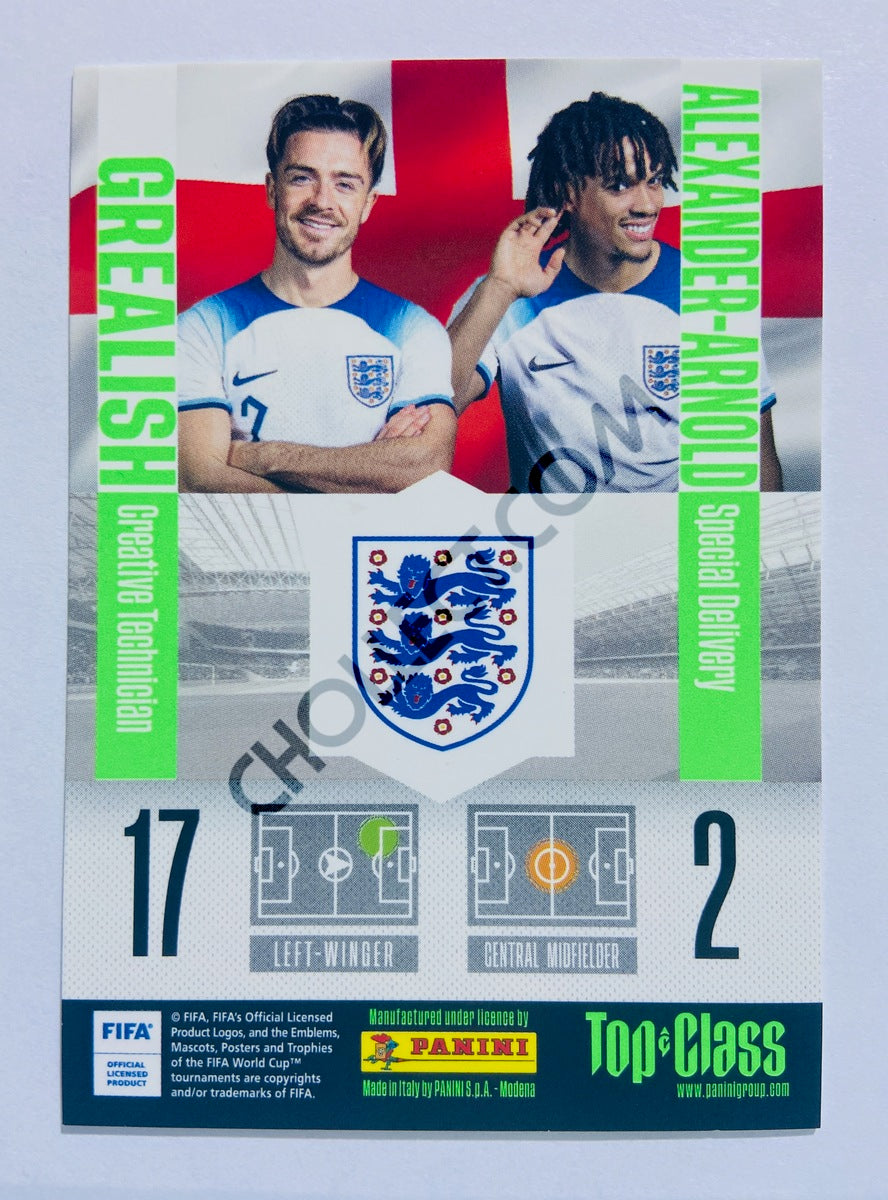 Jack Grealish / Trent Alexander-Arnold - England 2024 Panini Top Class Magic Mix #225