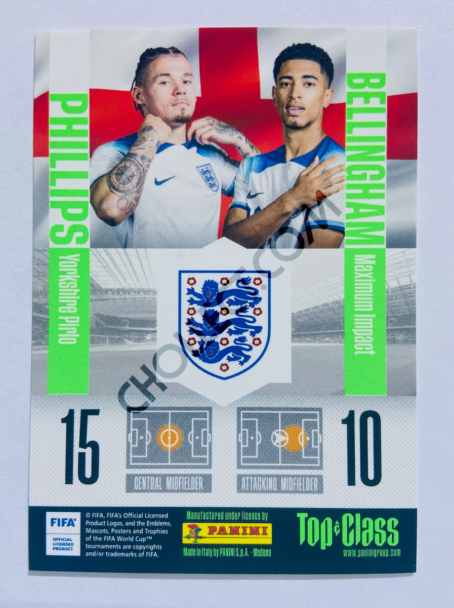 Kalvin Phillips / Jude Bellingham - England 2024 Panini Top Class Magic Mix #226