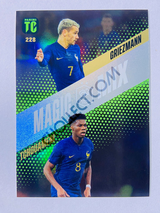 Antoine Griezmann / Aurelien Tchouameni – France 2024 Panini Top Class Magic Mix #228