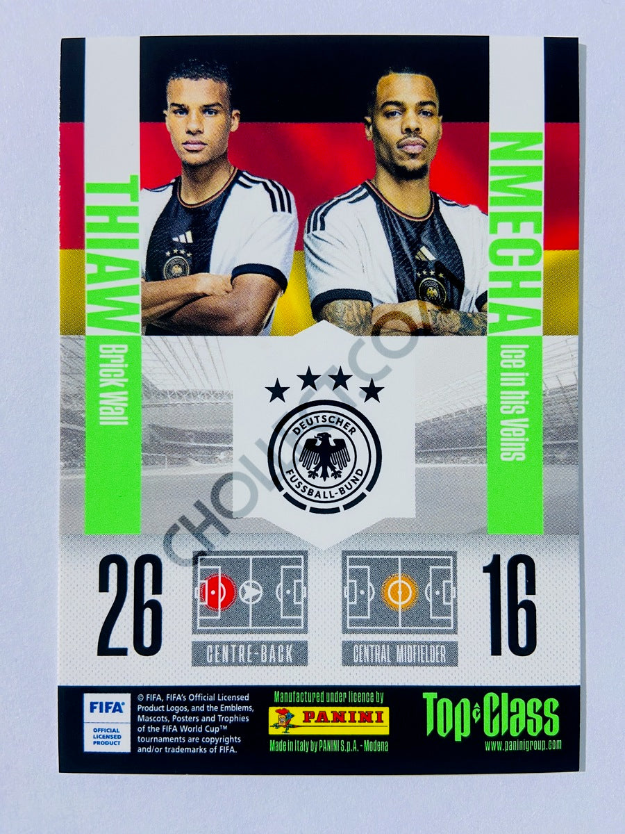 Malick Thiaw / Felix Nmecha – Germany 2024 Panini Top Class Magic Mix #229