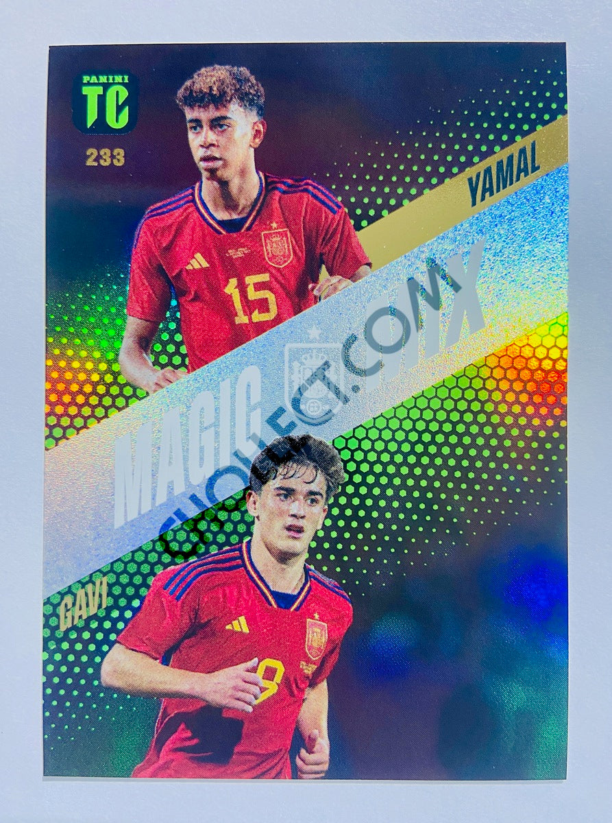 Lamine Yamal / Gavi - Spain 2024 Panini Top Class Magic Mix #233