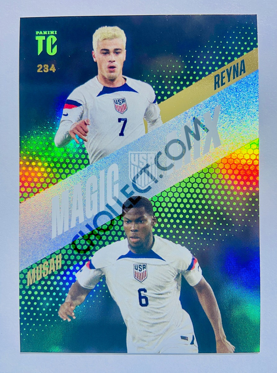 Giovanni Reyna / Yunus Musah – USA 2024 Panini Top Class Magic Mix #234