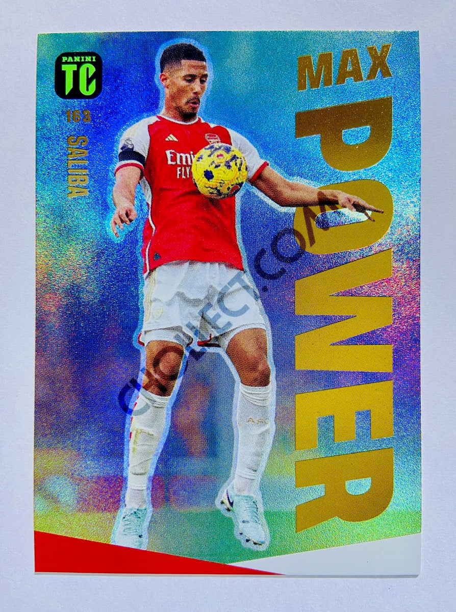 William Saliba – Arsenal FC 2024 Panini Top Class Max Power #163