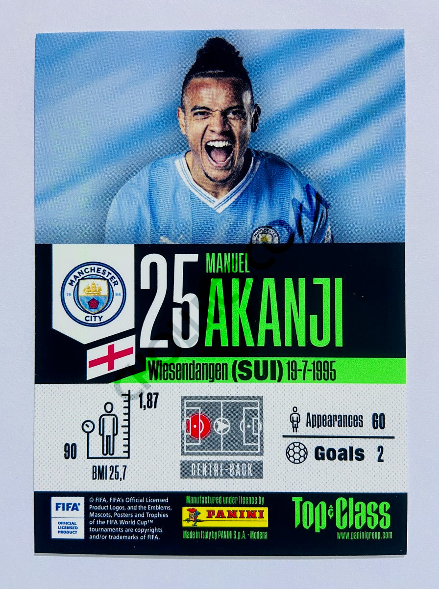 Manuel Akanji – Manchester City 2024 Panini Top Class Max Power #164