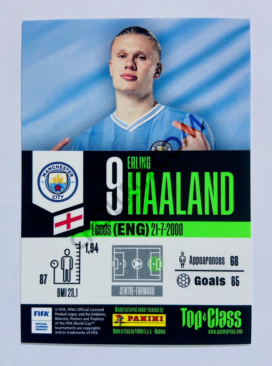 Erling Haaland – Manchester City 2024 Panini Top Class Max Power #165