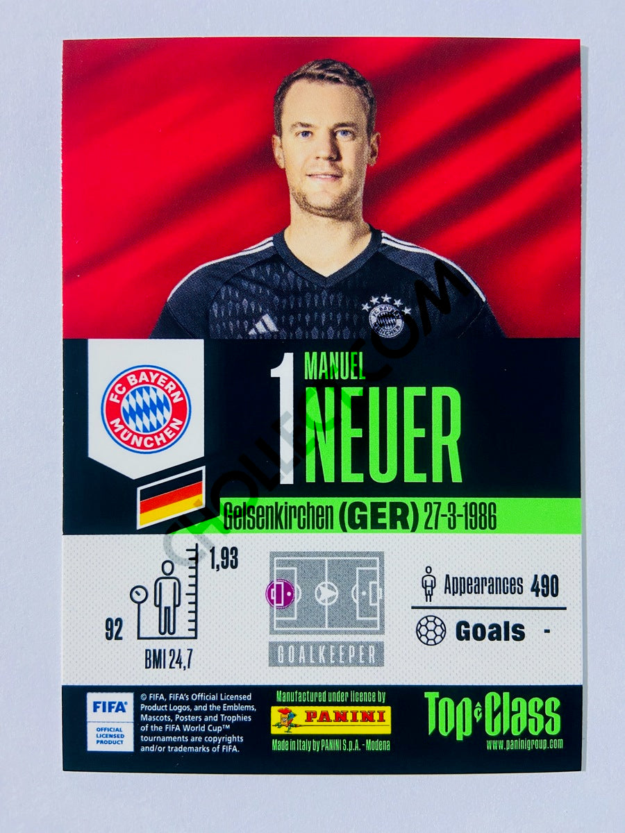 Manuel Neuer – FC Bayern München 2024 Panini Top Class Max Power #168