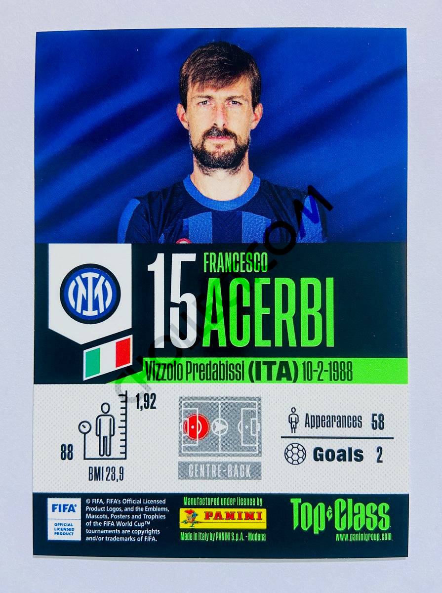 Francesco Acerbi – FC Internationale Milano 2024 Panini Top Class Max Power #170