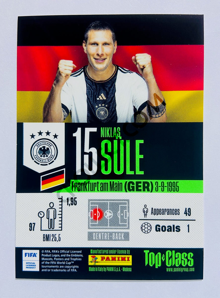 Niklas Süle - Germany 2024 Panini Top Class Max Power #176