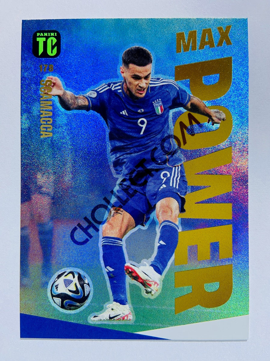 Gianluca Scamacca – Italy 2024 Panini Top Class Max Power #178