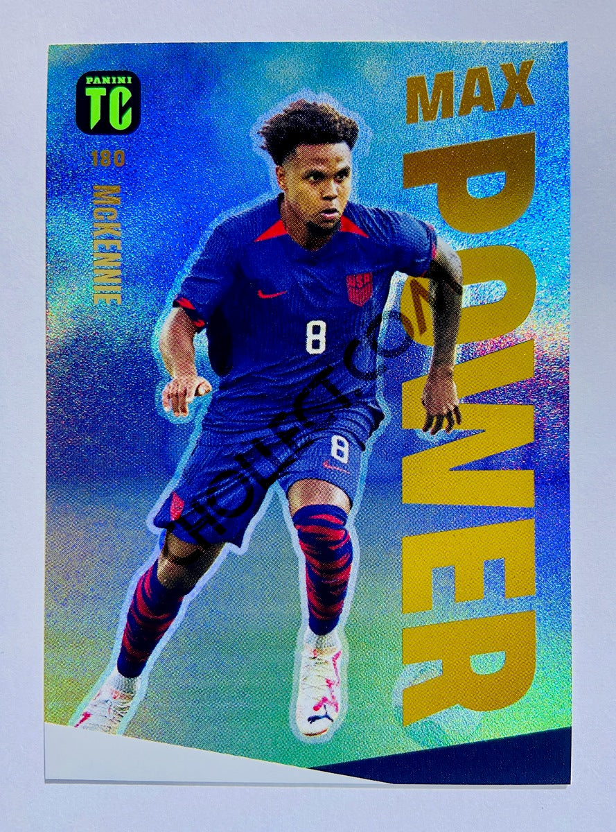 Weston McKennie – USA 2024 Panini Top Class Max Power #180