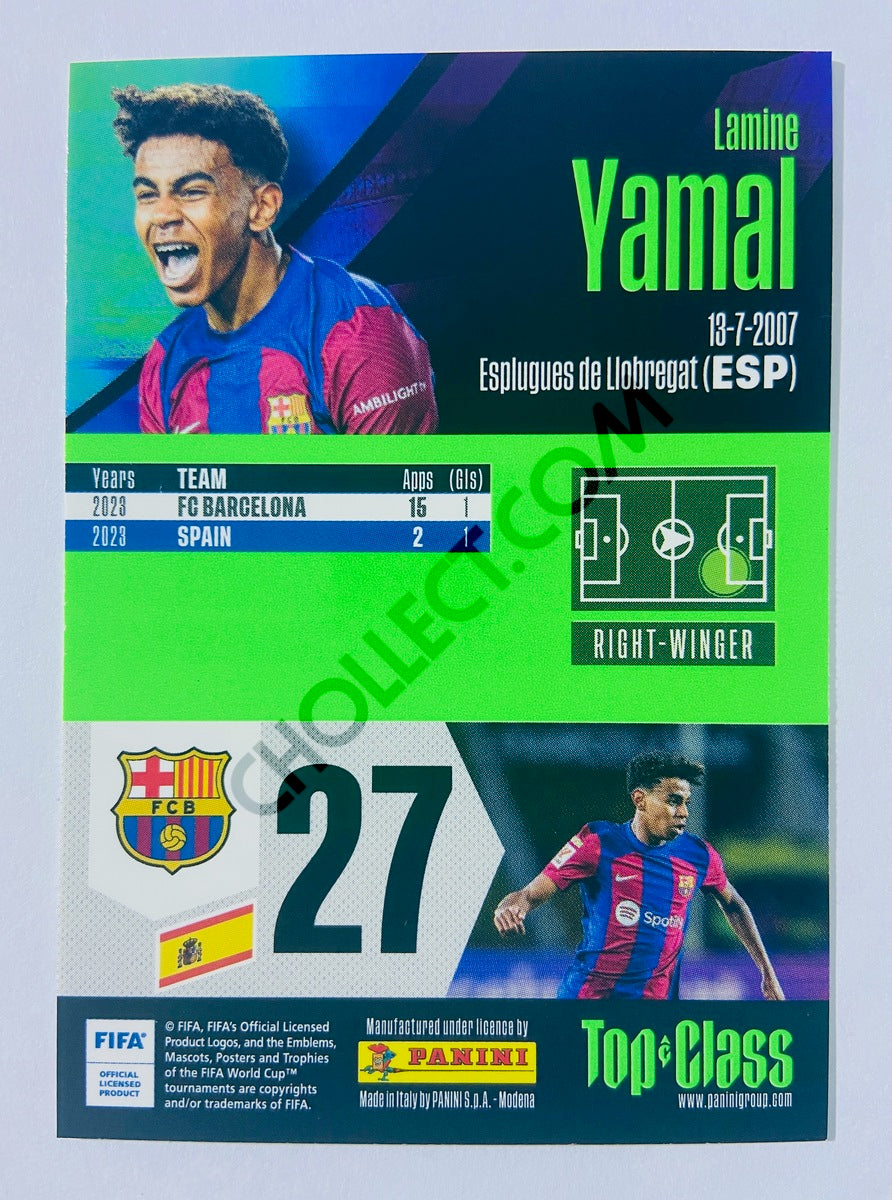 Lamine Yamal – FC Barcelona 2024 Panini Top Class New Sensation #253