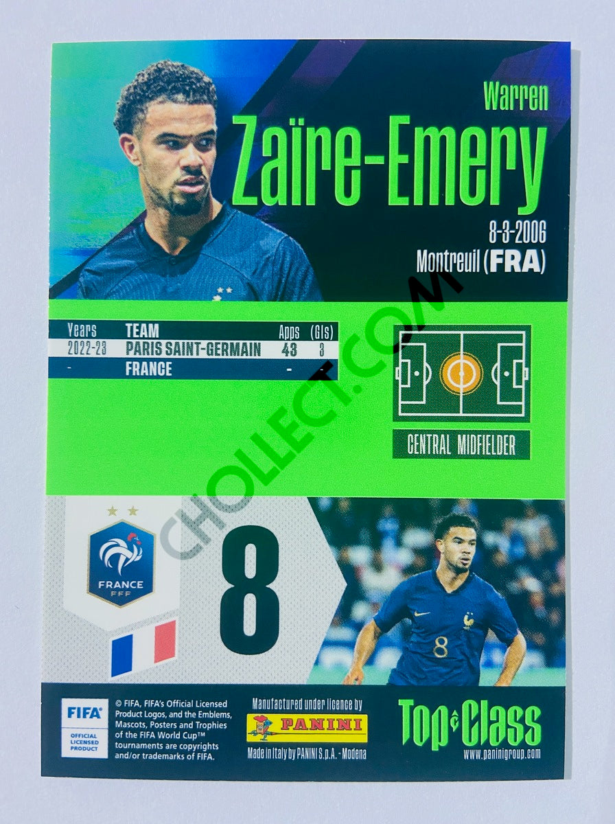 Warren Zaire-Emery - France 2024 Panini Top Class New Sensation #257