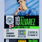 Julian Alvarez – Manchester City 2024 Panini Top Class Rainbow Master #201