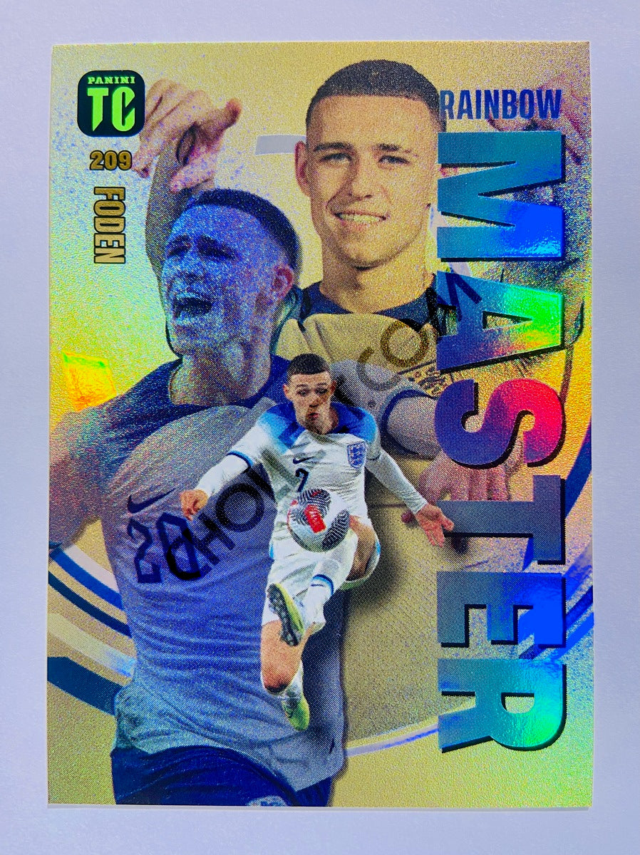 Phil Foden - England 2024 Panini Top Class Rainbow Master #209