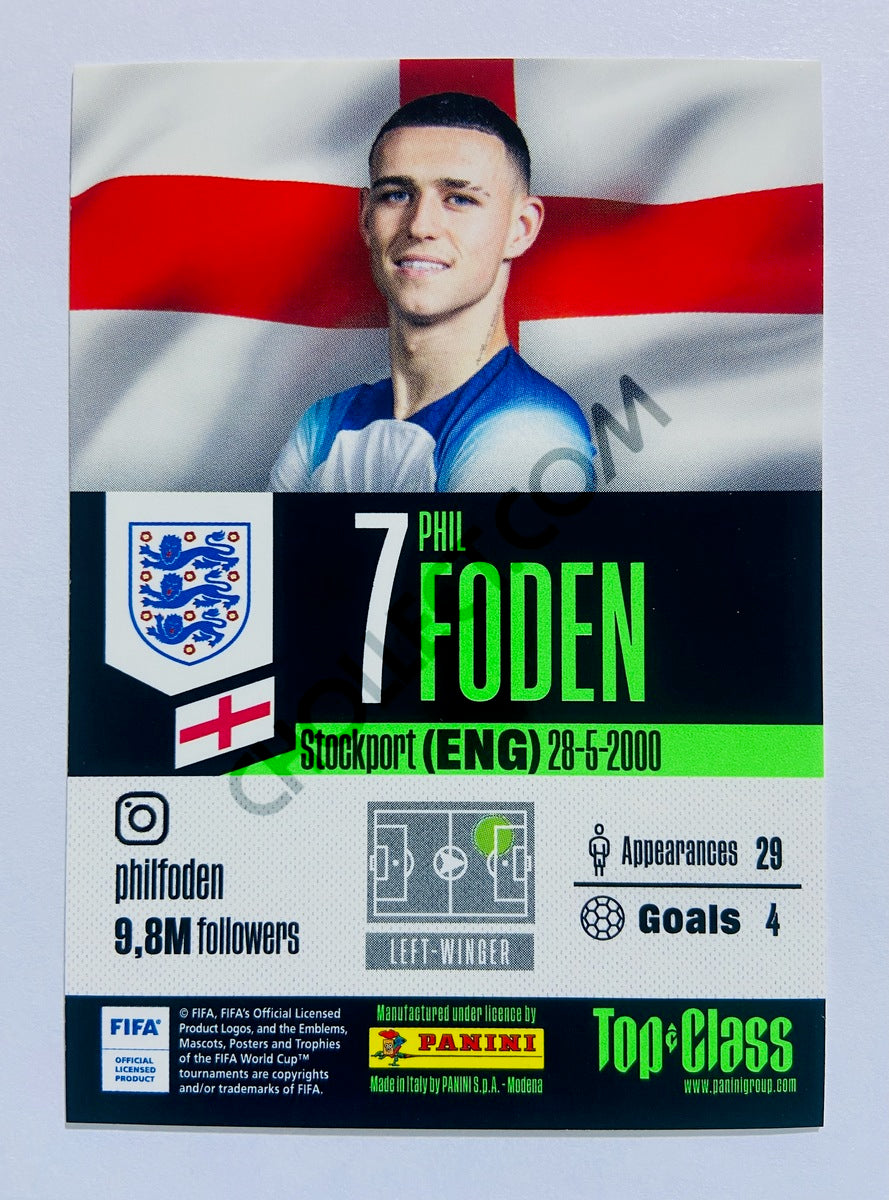 Phil Foden - England 2024 Panini Top Class Rainbow Master #209