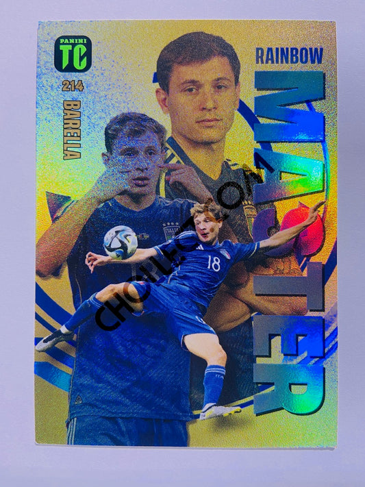 Nicolo Barella - Italy 2024 Panini Top Class Rainbow Master #214