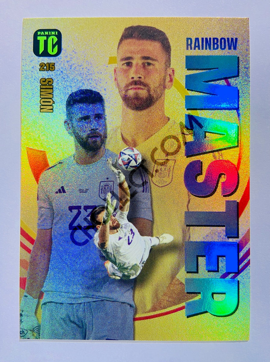 Unai Simon - Spain 2024 Panini Top Class Rainbow Master #215