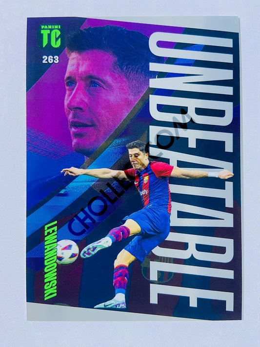 Robert Lewandowski – FC Barcelona 2024 Panini Top Class Unbeatable #263