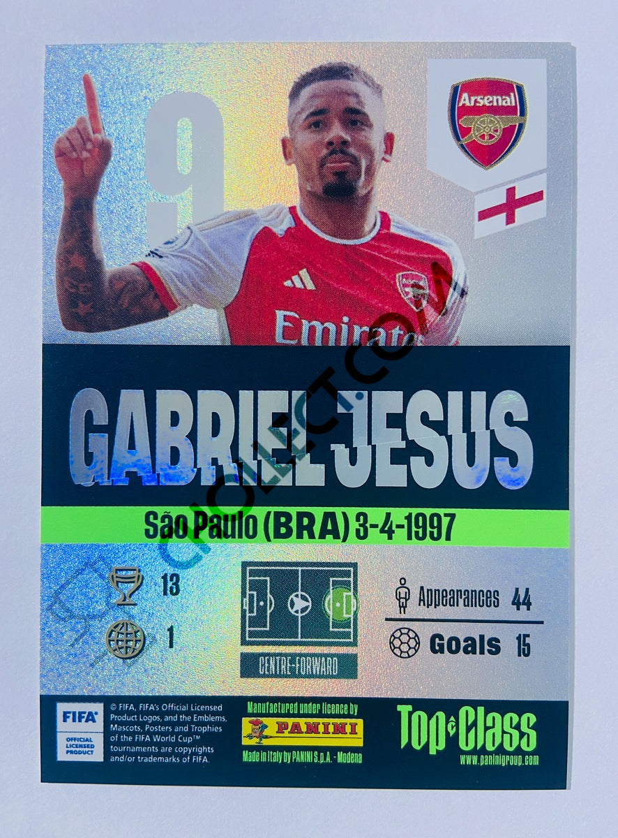 Gabriel Jesus – Arsenal FC 2024 Panini Top Class Winner #181