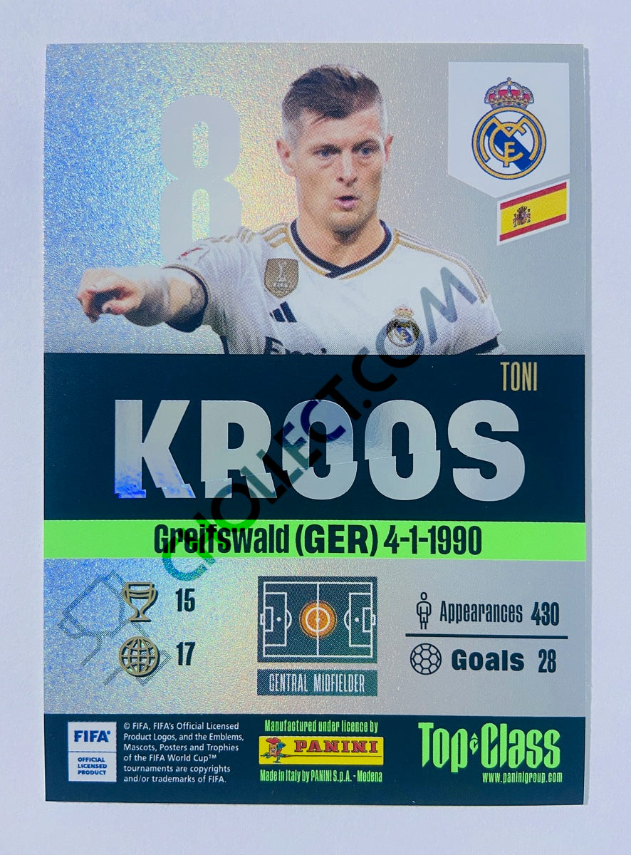 Toni Kroos – Real Madrid 2024 Panini Top Class Winner #186