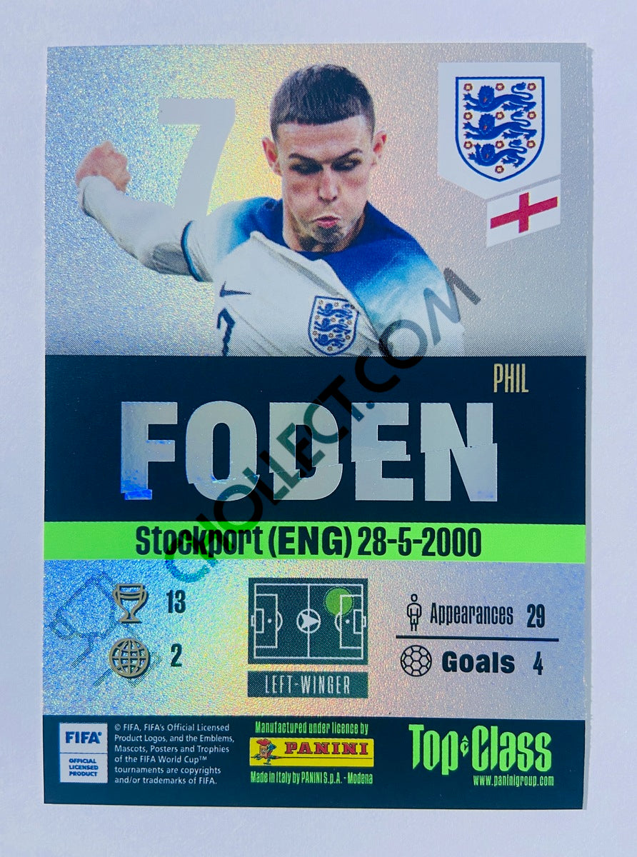 Phil Foden - England 2024 Panini Top Class Winner #190