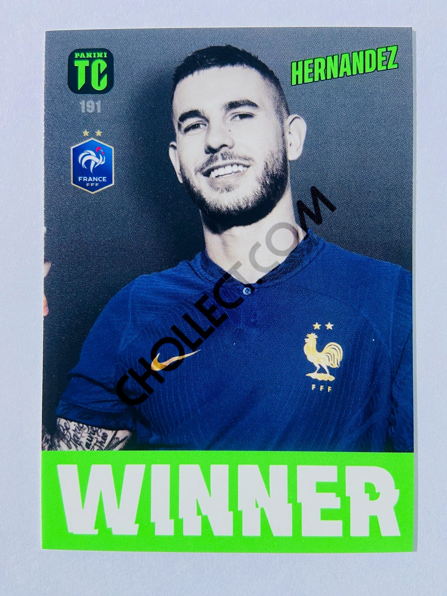 Lucas Hernandez - France 2024 Panini Top Class Winner #191