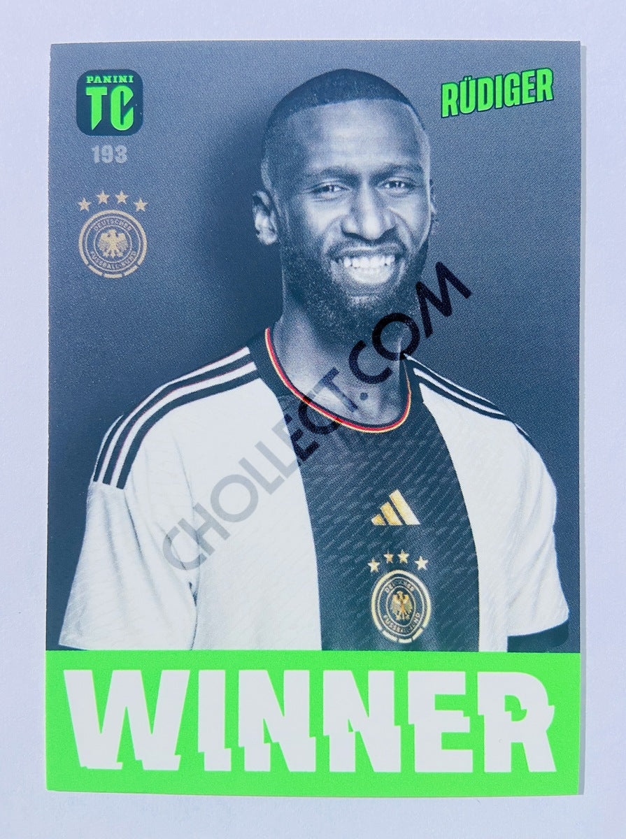 Antonio Rüdiger – Germany 2024 Panini Top Class Winner #193