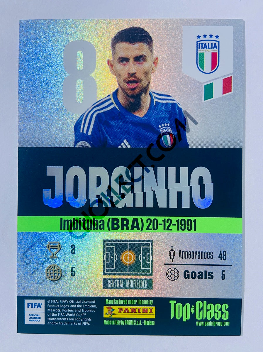 Jorginho - Italy 2024 Panini Top Class Winner #195