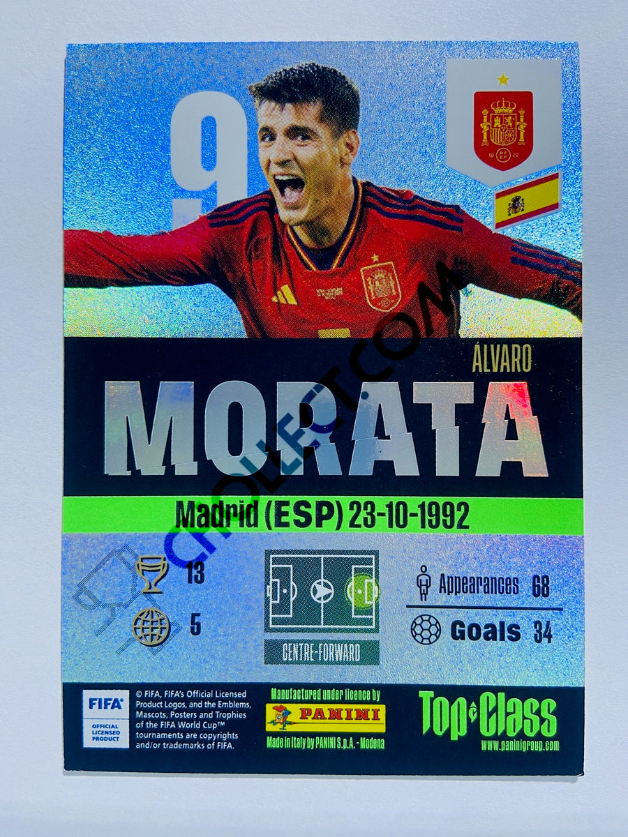 Alvaro Morata - Spain 2024 Panini Top Class Winner #197