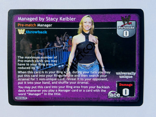 Managed by Stacy Keibler (Rare)