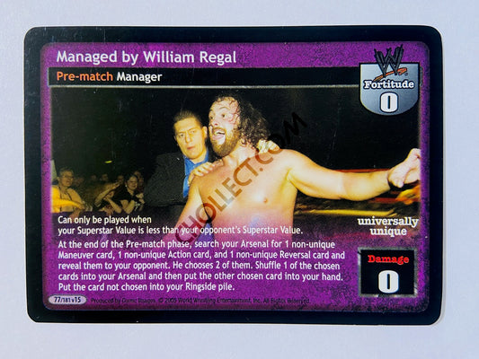 Managed by William Regal (Rare)