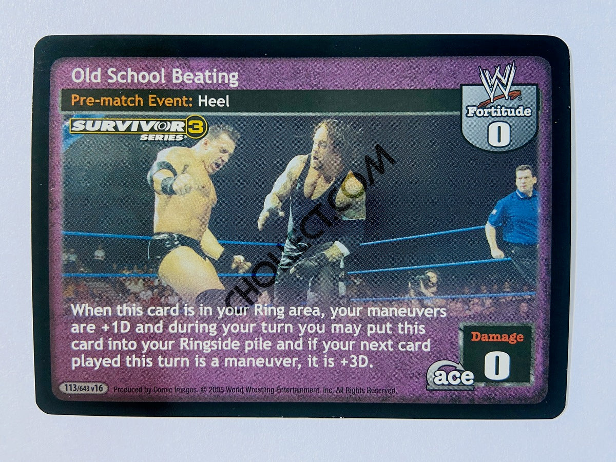 Old School Beating (SS3, Foil)