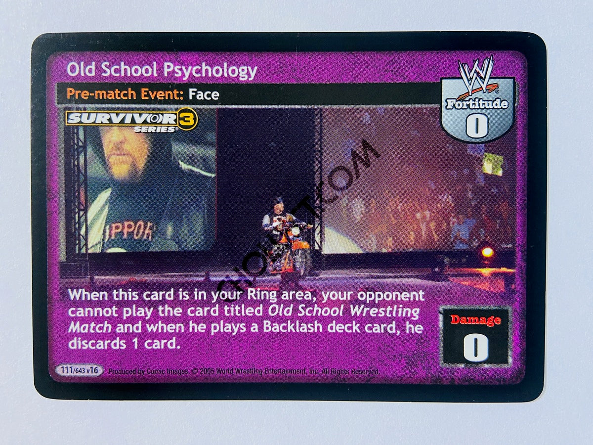 Old School Psychology (SS3)