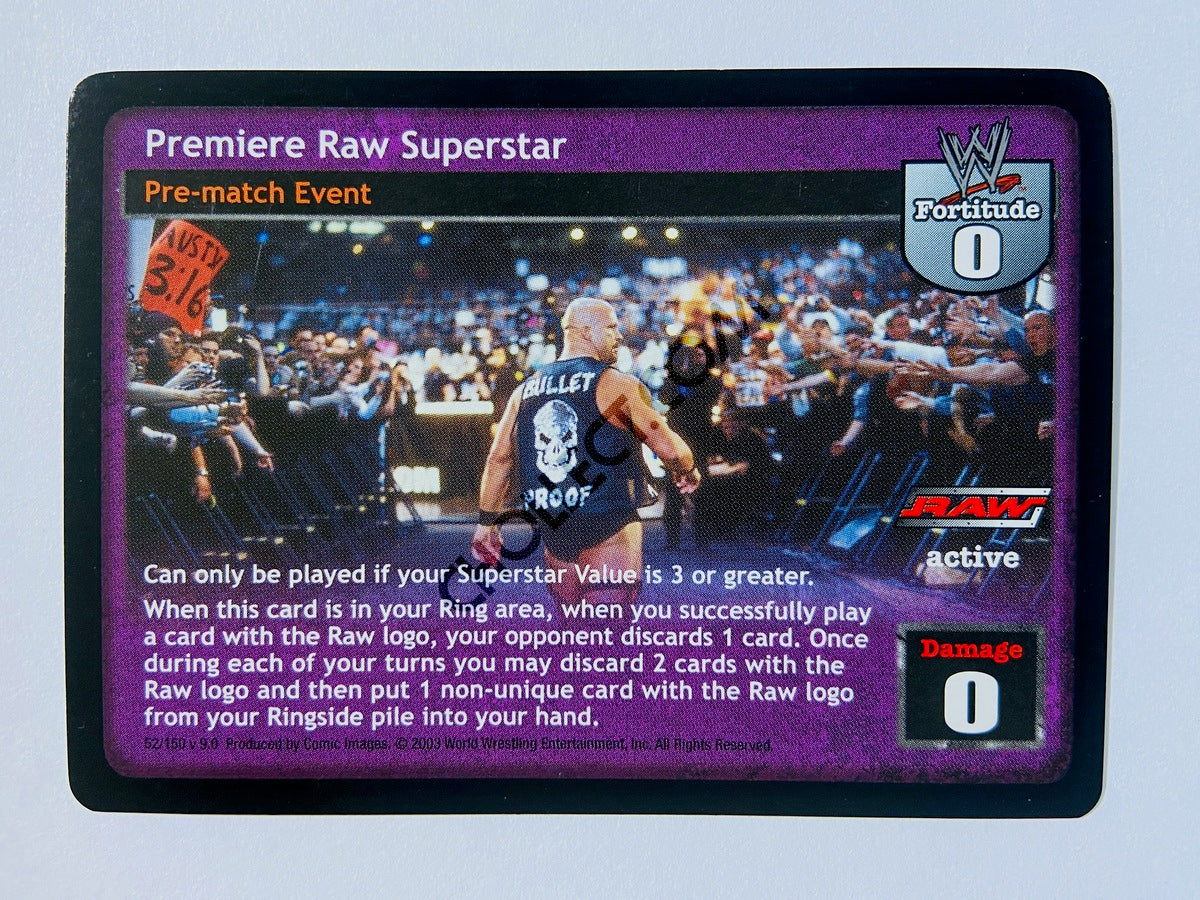 Premiere Raw Superstar