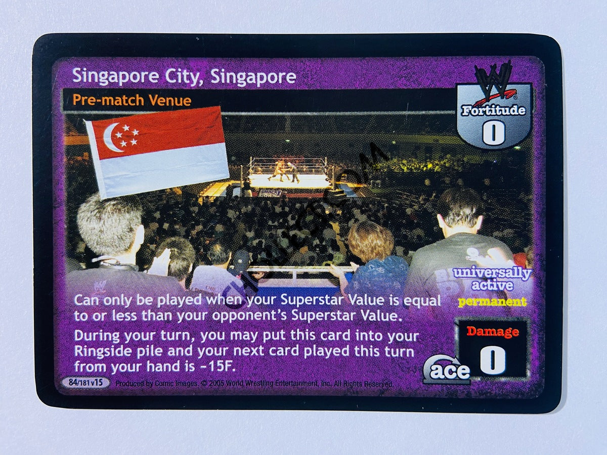 Singapore City, Singapore (Rare)