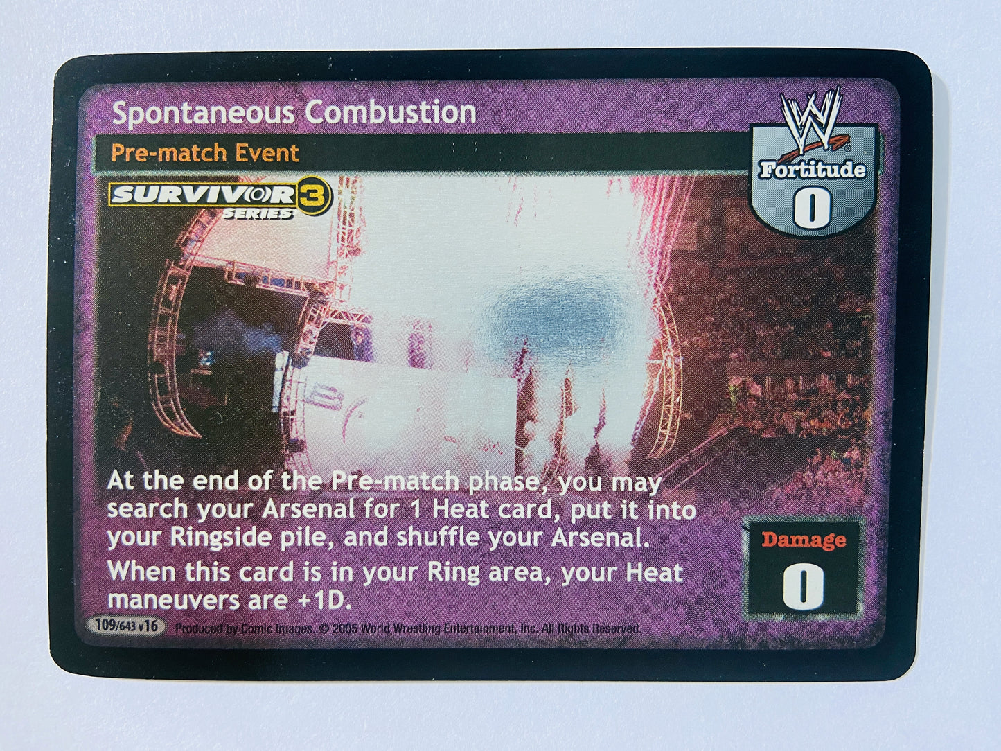 Spontaneous Combustion (SS3, Foil)