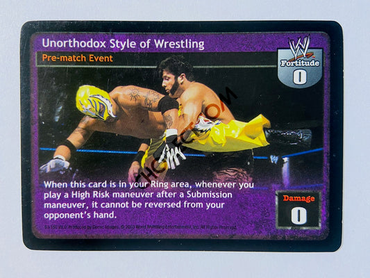 Unorthodox Style of Wrestling