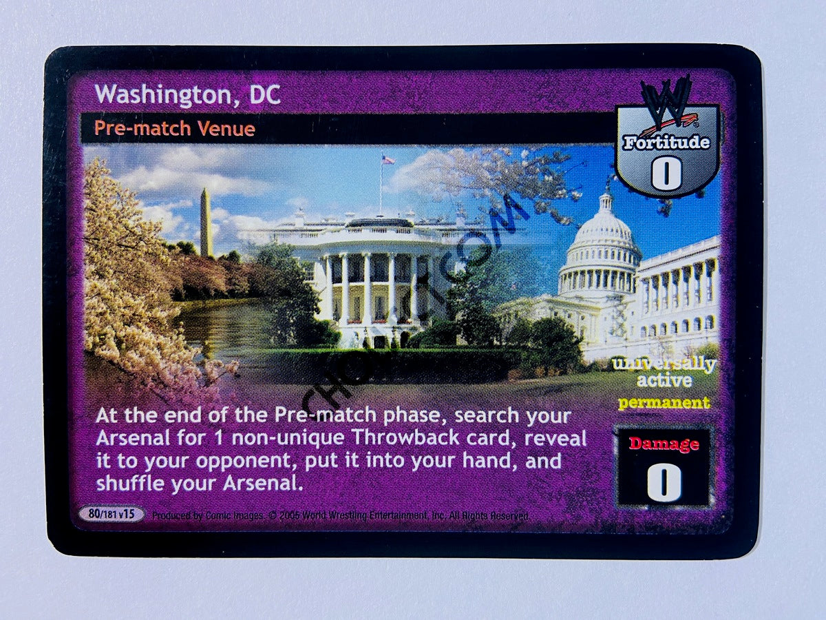 Washington, DC (Rare)