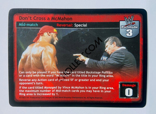 Don't Cross a McMahon