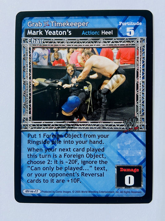 Grab WWE Timekeeper Mark Yeaton's Chair