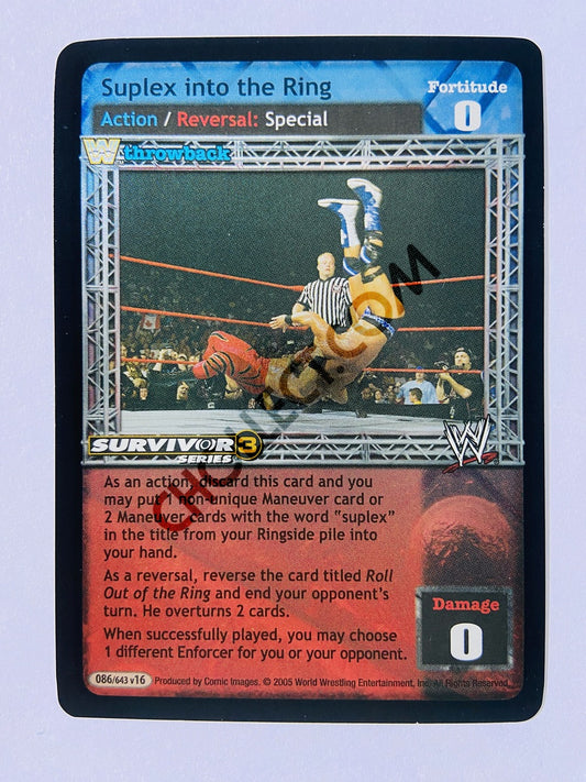 Suplex into the Ring (SS3, Foil)