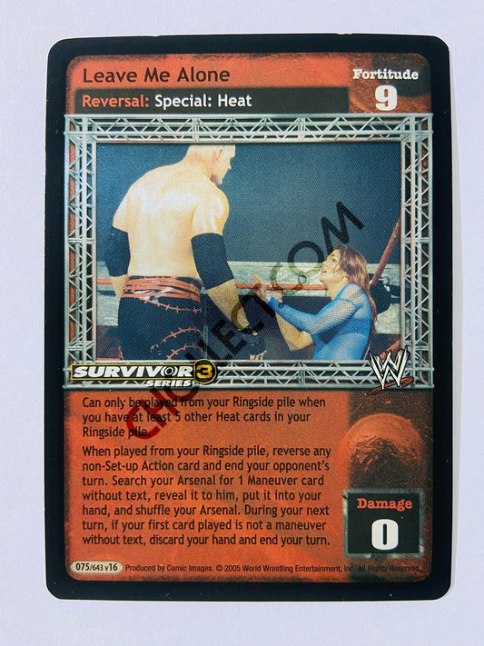 Leave Me Alone (SS3, Foil)