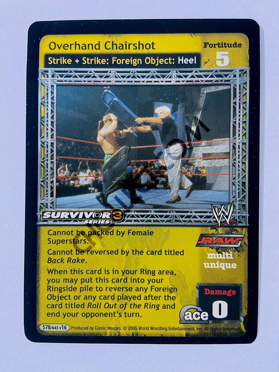 Overhand Chairshot (SS3, Foil, Ultra Rare)