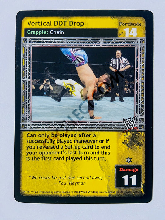 Vertical DDT Drop