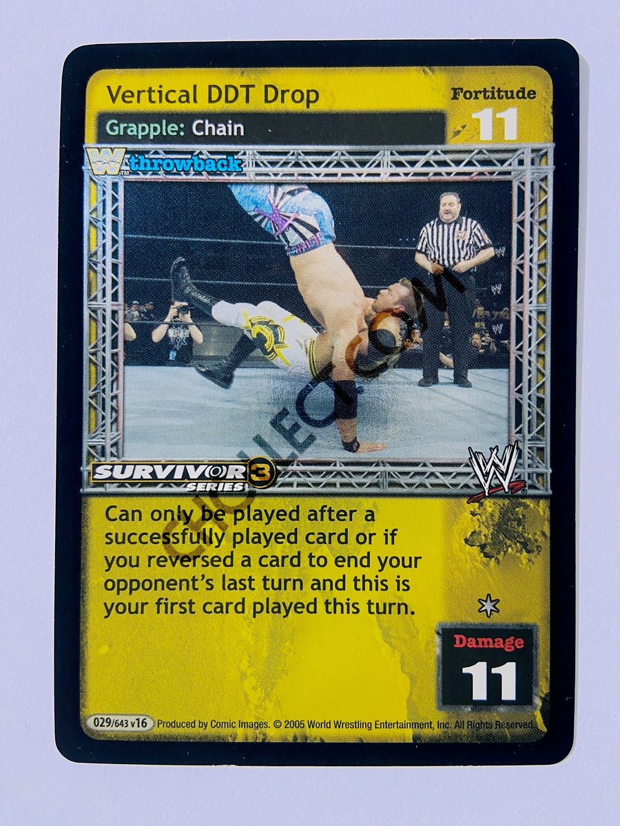 Vertical DDT Drop (SS3, Foil)