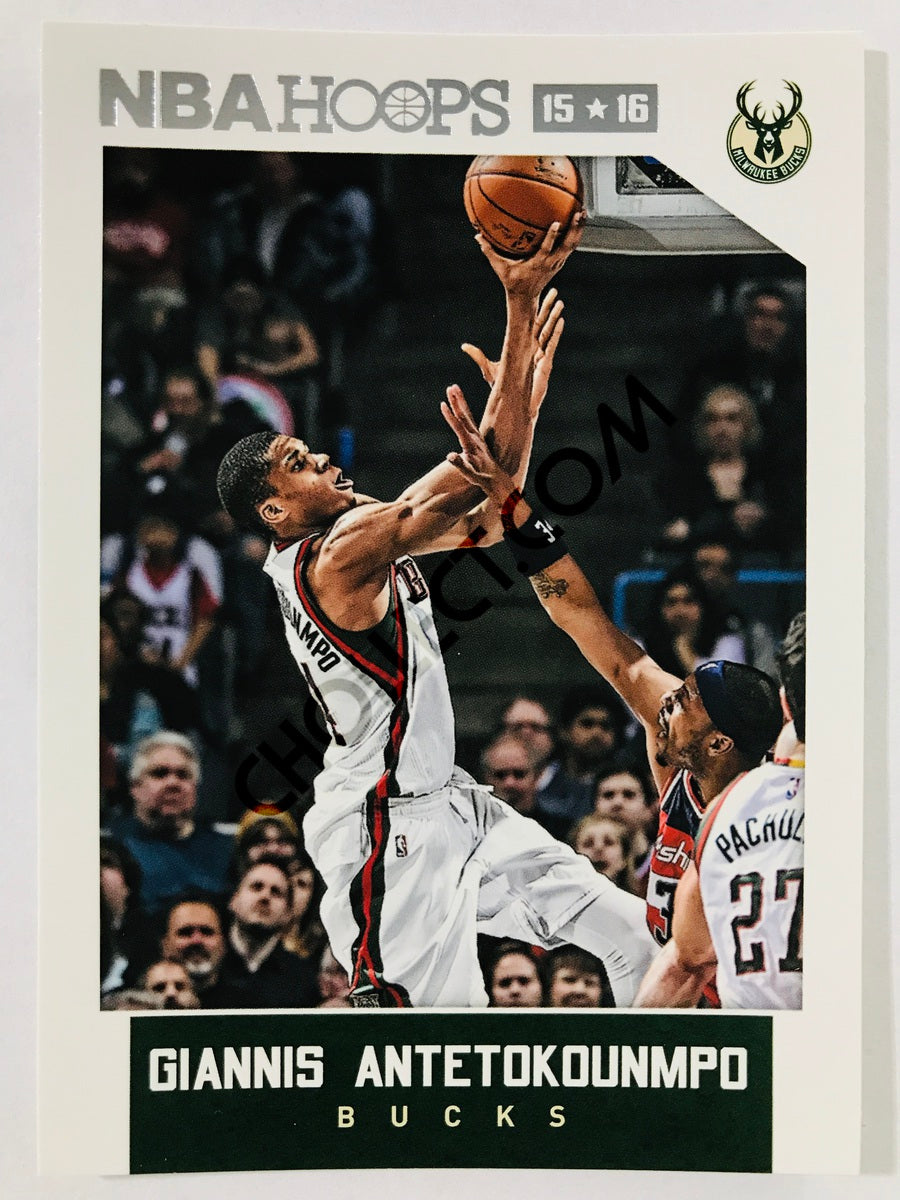 Giannis Antetokounmpo - Milwaukee Bucks 2015-16 Panini Hoops #71