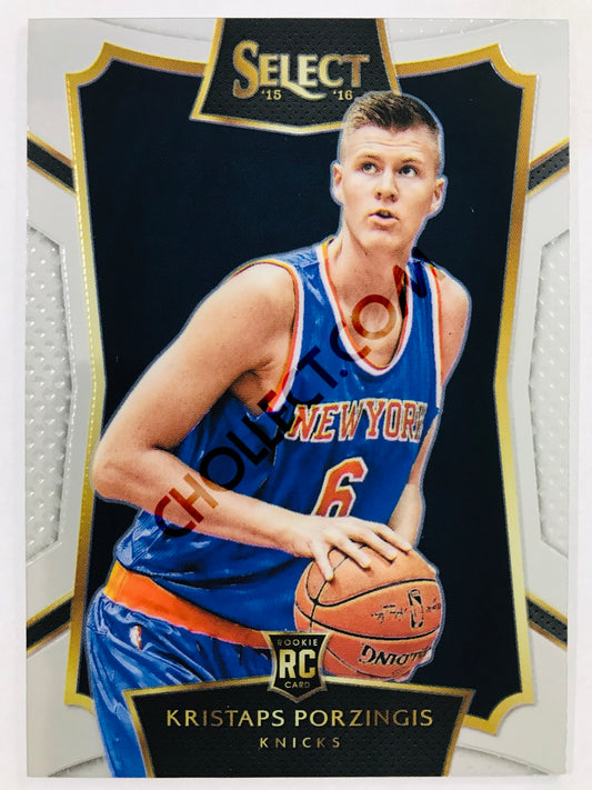 Kristaps Porzingis - New York Knicks 2015-16 Panini Select RC Rookie #17