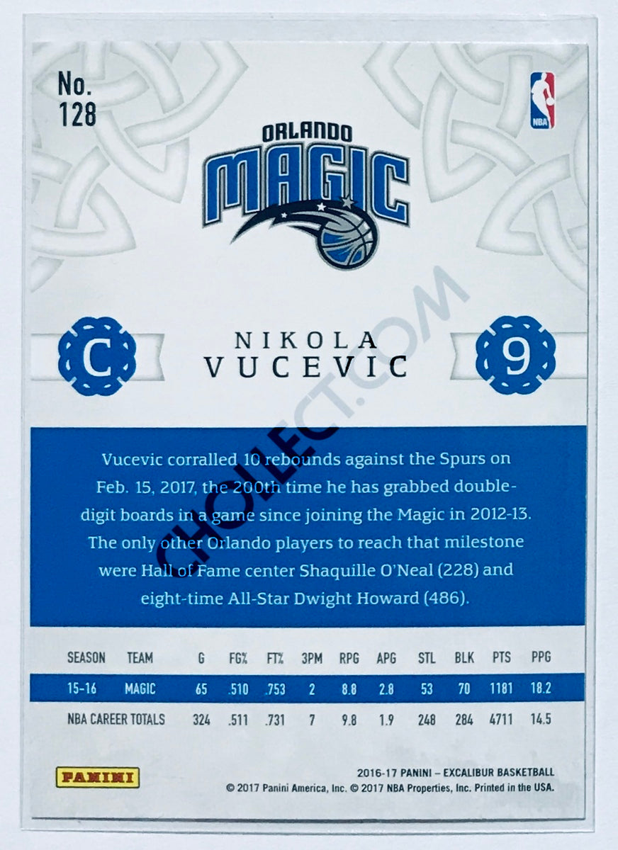 Nikola Vucevic - Orlando Magic 2016-17 Panini Excalibur #128